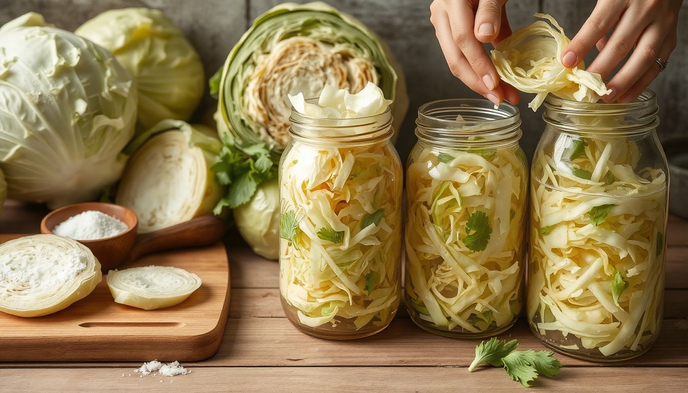 A savanyú káposzta természetes probiotikumokat és vitamint tartalmaz.