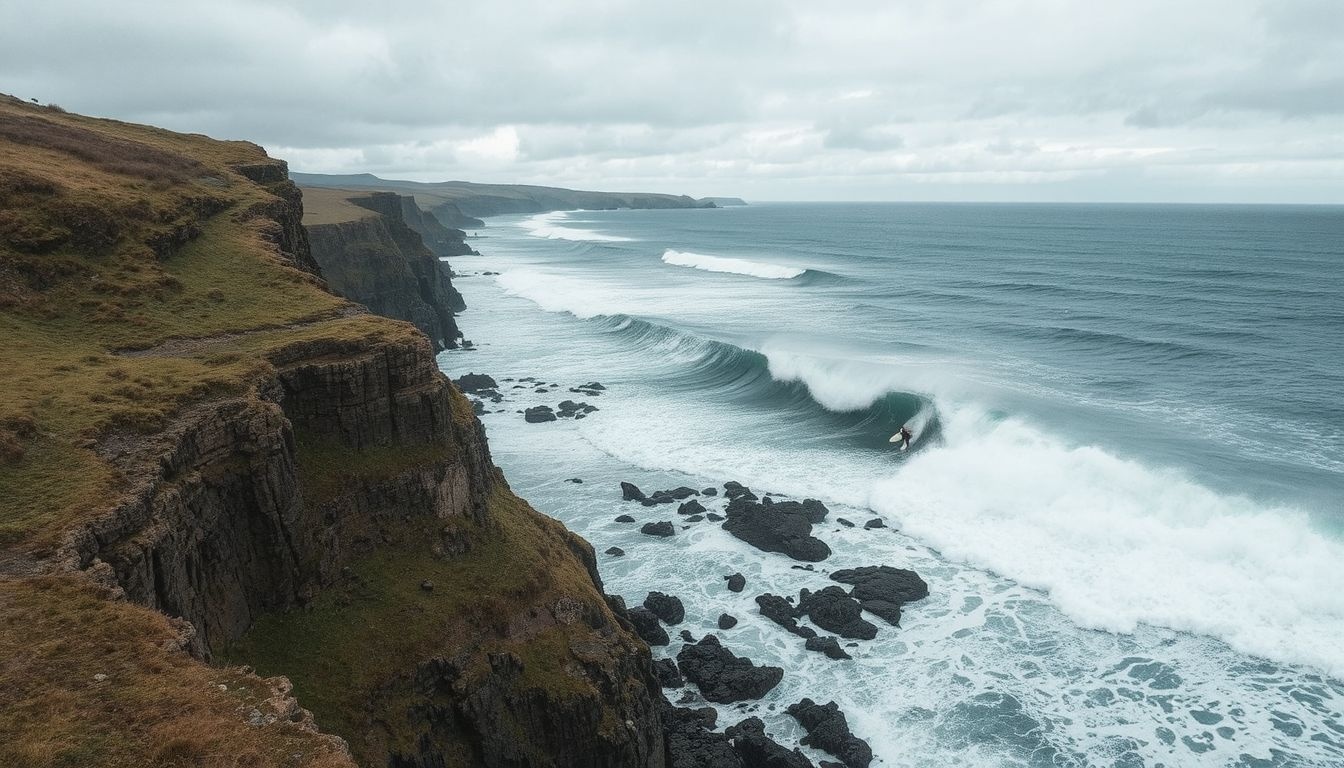 Thurso East jeges hullámai a legkitartóbb szörfösöket várják.