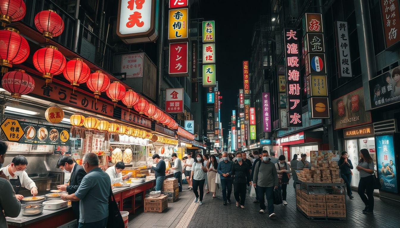 Tokió utcáin a takoyaki és okonomiyaki igazi csemege.