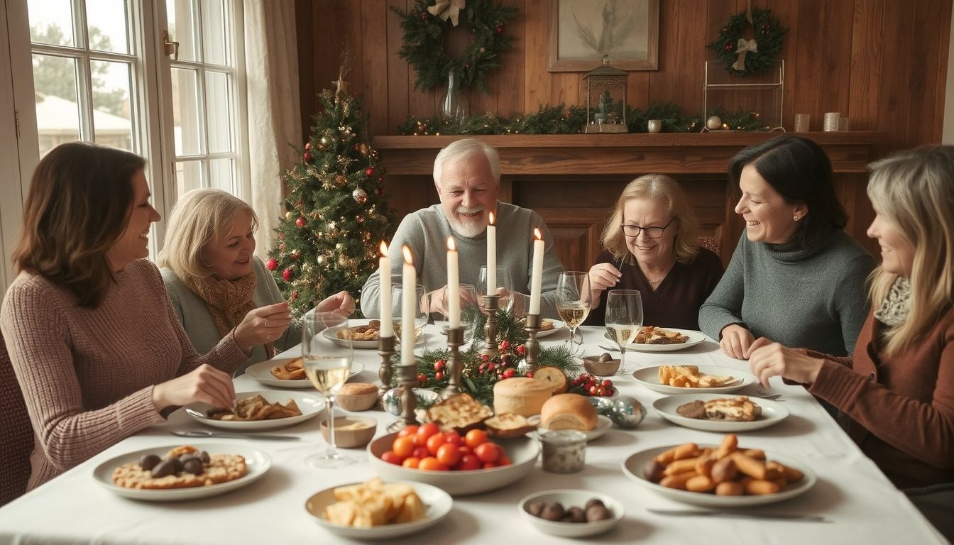 Az ünnepi rituálék erősítik a családi összetartozást és hagyományokat.