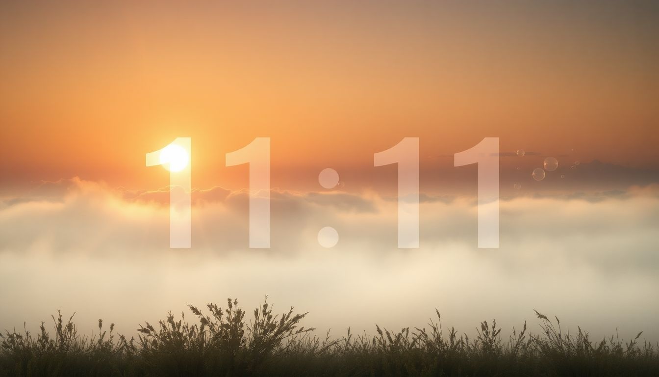 Az 11:11 az ébredés és spirituális ébredés jelképe.
