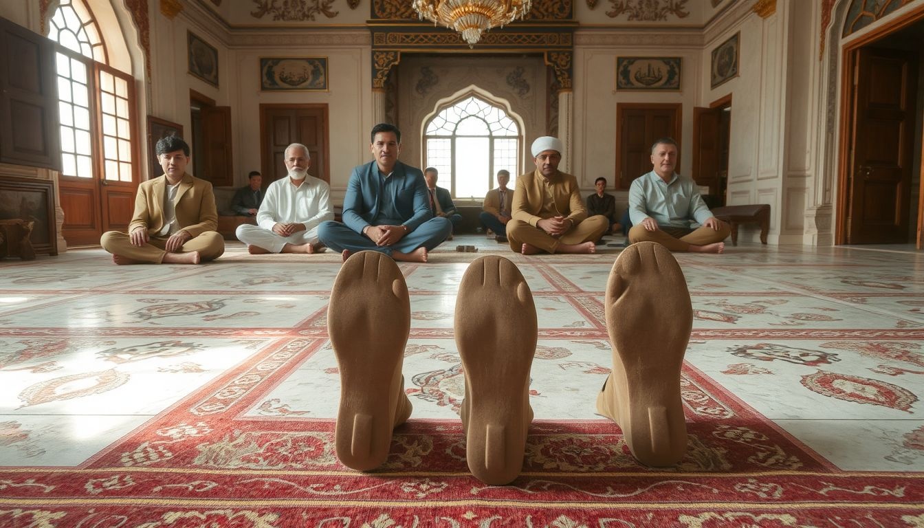 Az arab világban a cipőtalp mutatása súlyos sértés.