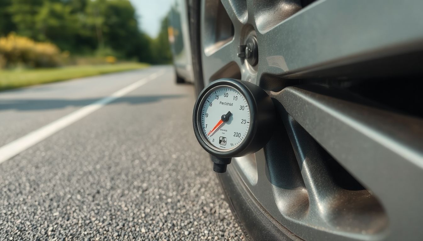 A megfelelő guminyomás csökkenti a gördülési ellenállást és fogyasztást.