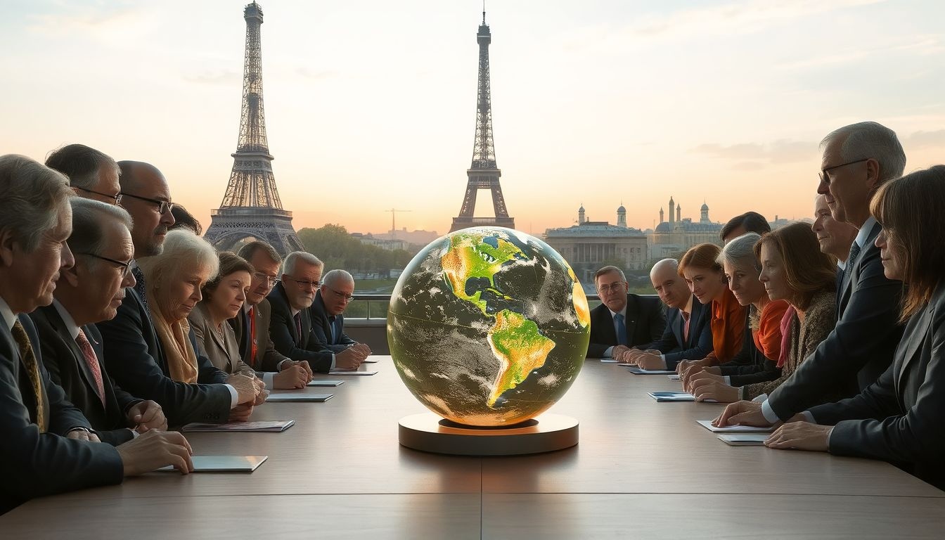 A Párizsi Megállapodás globális klímavédelmi együttműködés alapja.