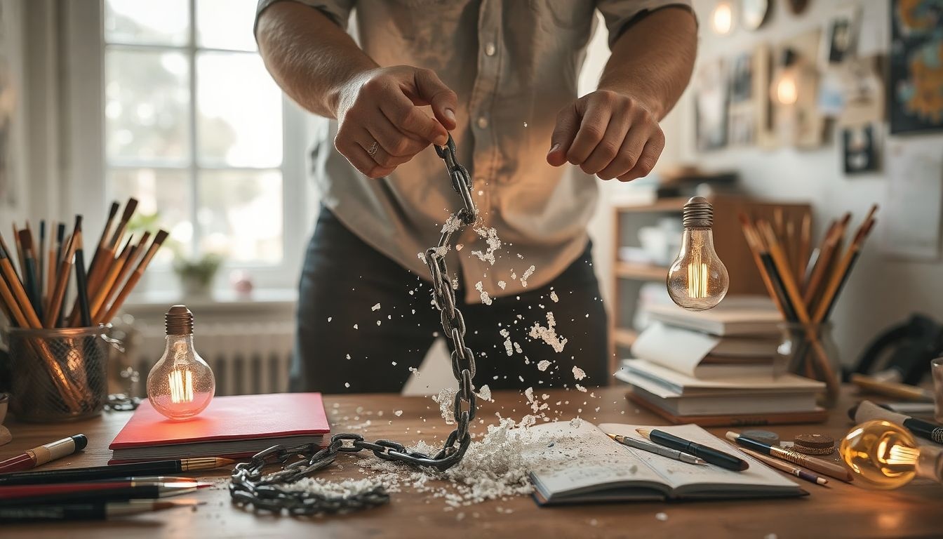Új szokások új agyi kapcsolódásokat hoznak létre kreativitáshoz.