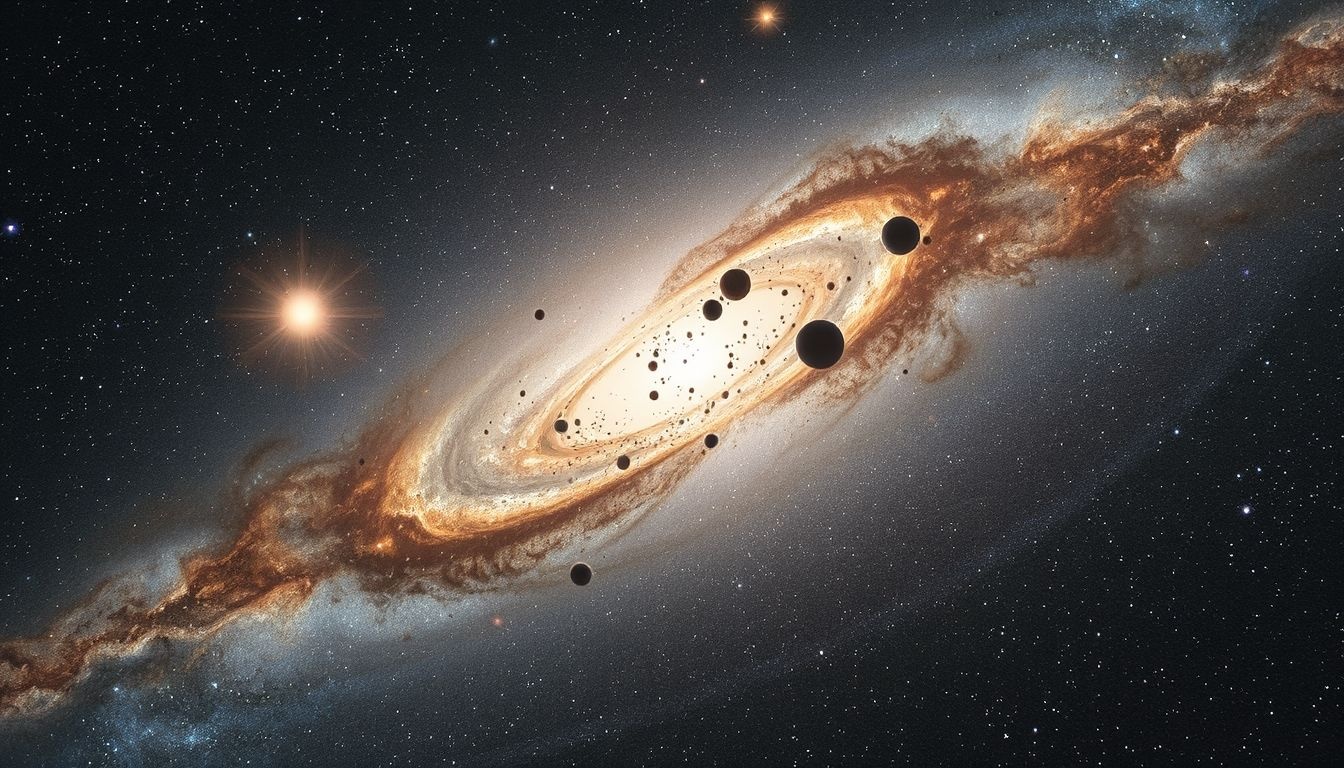 A sötét anyag gravitációs lencsékkel fedi fel láthatatlan jelenlétét.