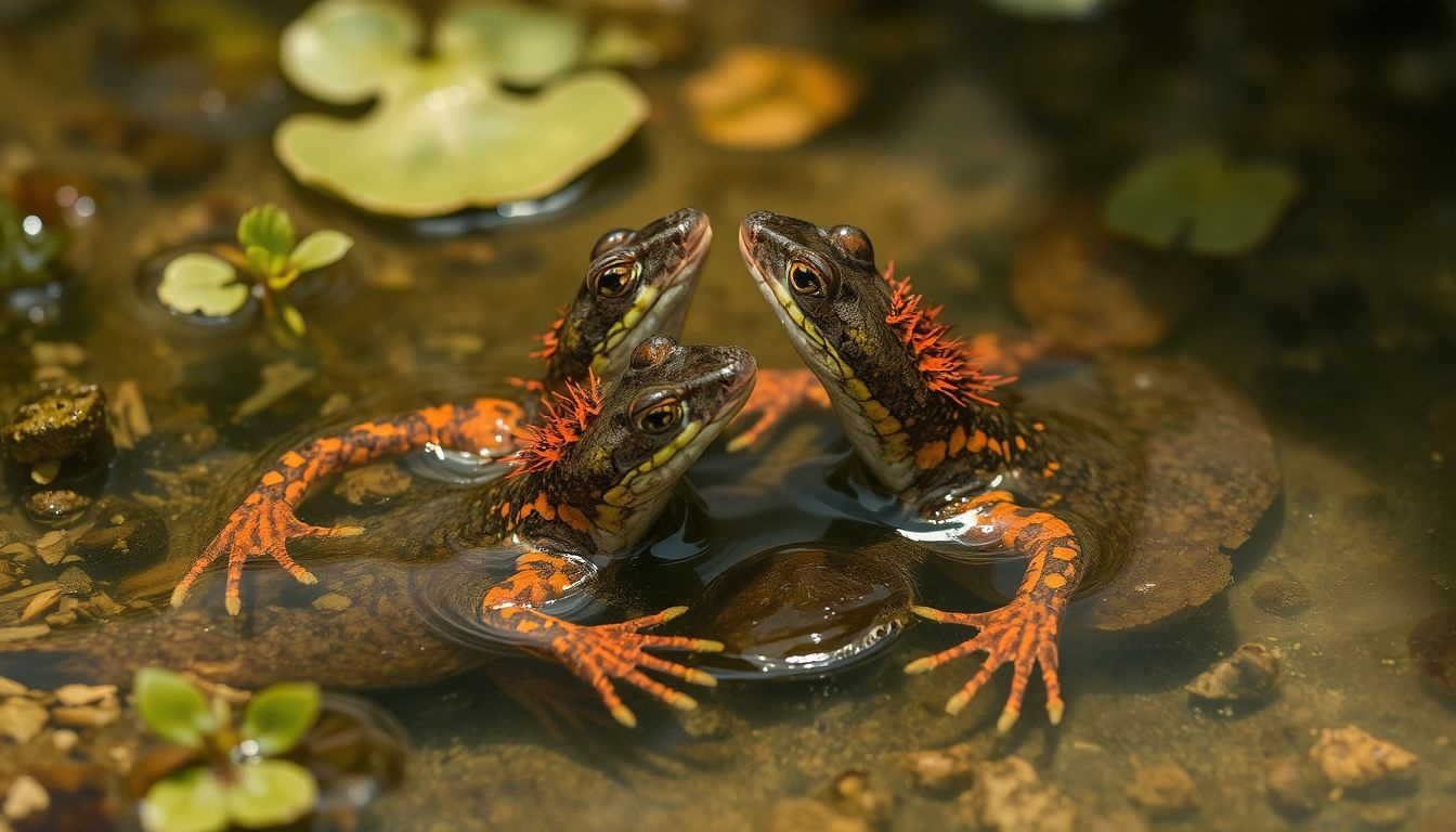 A tarajos gőték páros tánccal csábítják párjukat.
