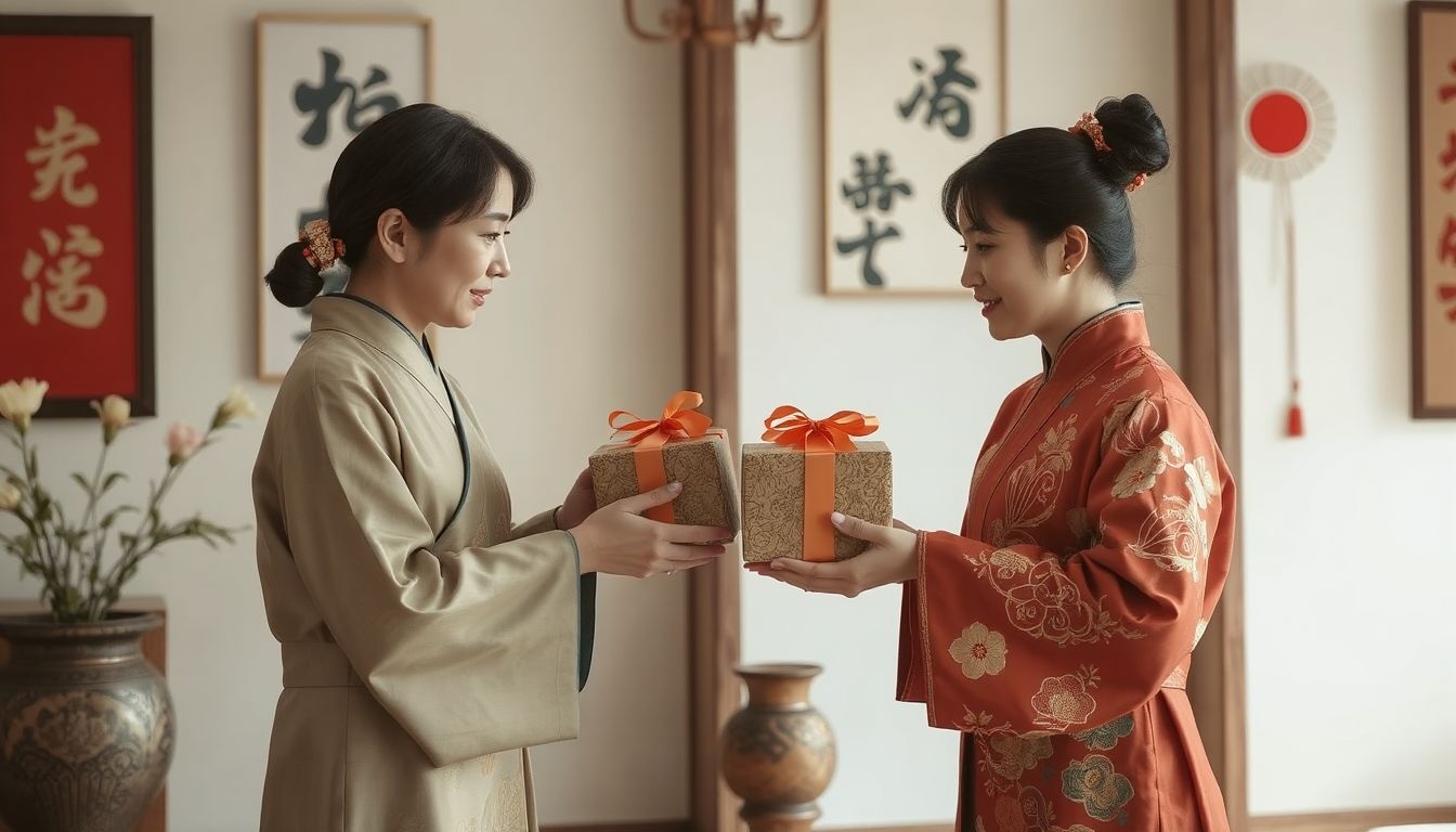 Kínában és Japánban az ajándék visszautasítása tisztelet jele lehet.