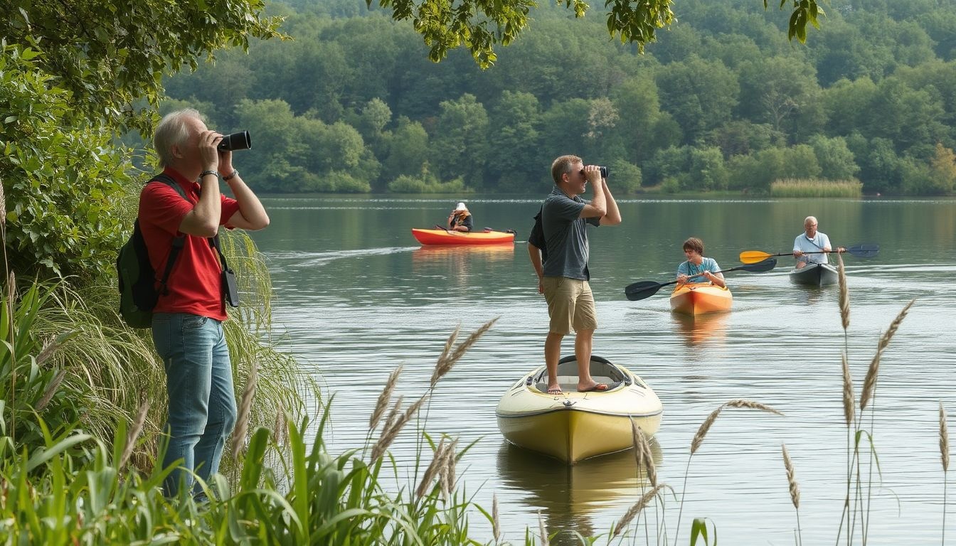 A Tisza-tó madárvilága az ország egyik leggazdagabbja.