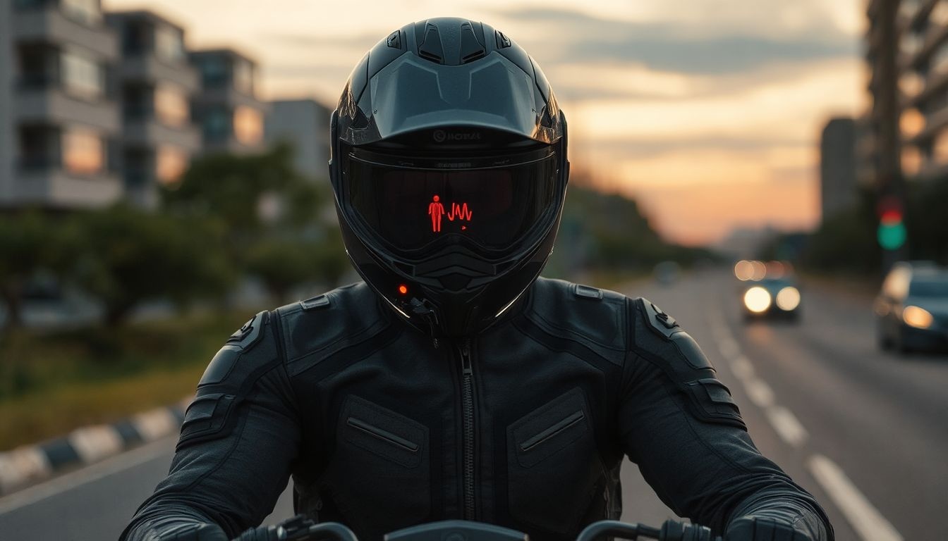 Viselhető szenzorok valós időben figyelik a motoros egészségét és helyzetét.